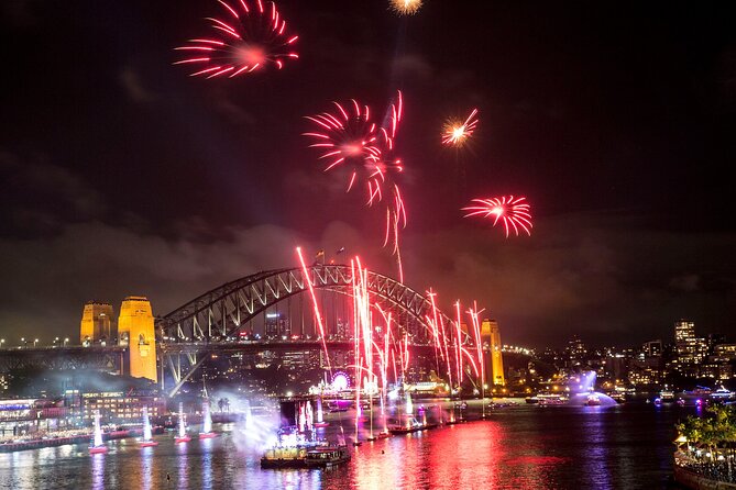 Australia Day Dinner and Fireworks Cruise on Sydney Harbour - Darling Harbour fireworks: best when you’re ready for deck time