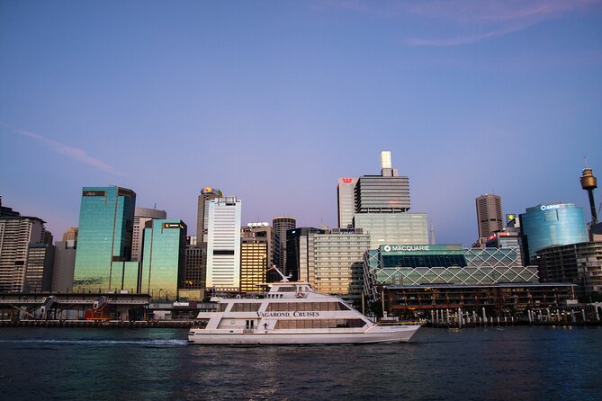 Australia Day Dinner and Fireworks Cruise on Sydney Harbour - Dinner setup: a three-course buffet with carvery and seafood