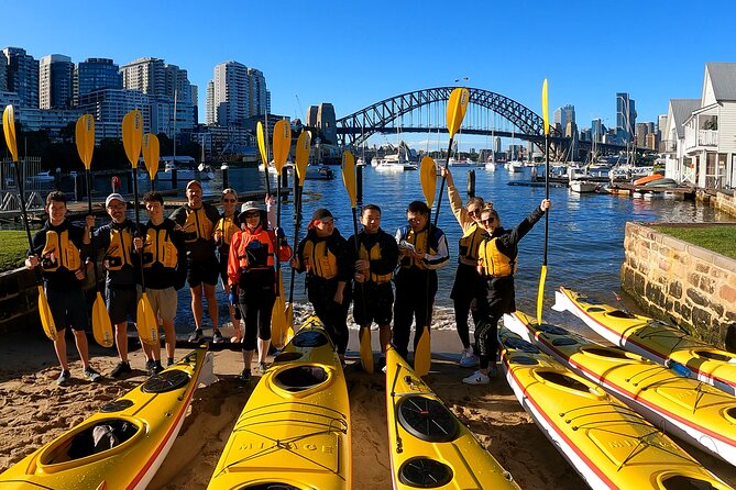 Beautiful Sydney Harbour Breakfast Kayaking Tour - Stop and photo moments: Bridge, Opera House, and Luna Park