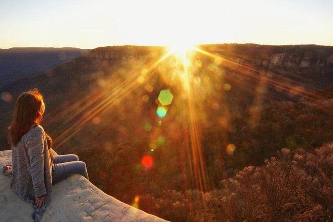 Blue Mountains Sunset Tour | See Kangaroos & Koalas (Private Tour) - Katoomba Cascades: a short, calming waterfall pause