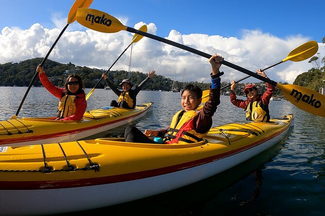 Cowan Creek Lunch paddle with Aboriginal rock art - The guide experience with Sam: pacing, help, and local talk