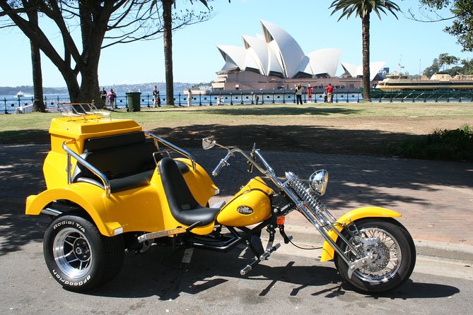 Eastern Sydney Panorama trike tour - The route backbone: Harbour views, then the Bridge, then Bondi