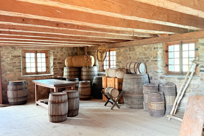 Fortress of Louisbourg Tour - Comfort and transport: the small vehicle factor
