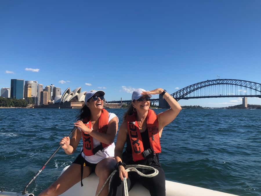 From Manly: Sydney Harbour Hands-On 2.5 Hour Yacht Cruise - 150 minutes on the water: how the sailing usually unfolds