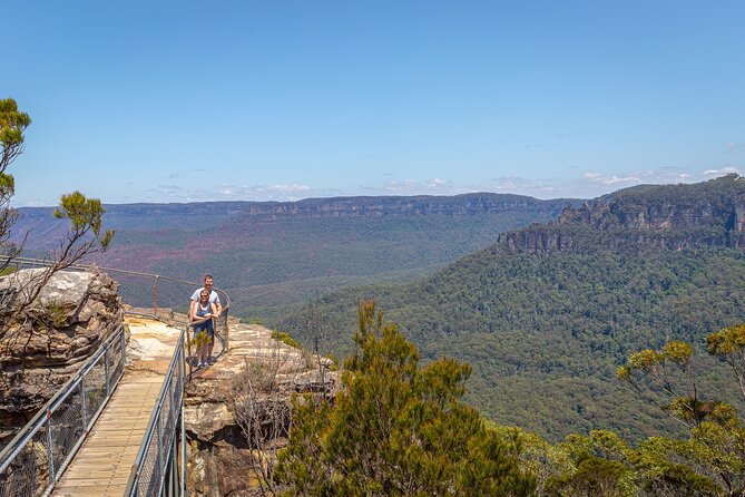 Luxury Small Group of 5 Blue Mountains Escape Tour - Cahill’s Lookout and the western edge views