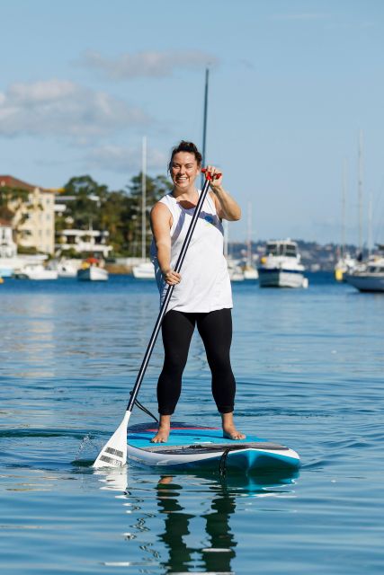 Manly Stand Up Paddle Board Hire - Route highlights: moored boats, four beaches, and sights you only see from water