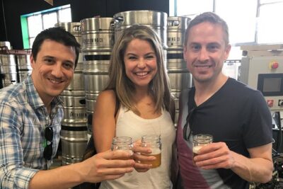 Marrickville Brewery Tour - Sauce Brewing Co stop: technical brewing talk with real pours