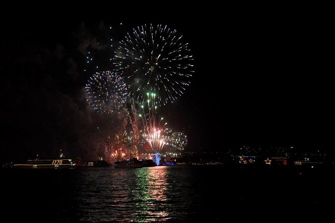 New Years Eve Sydney Harbour Cruise 2026-2027 - Getting On Board: King Street Wharf at 5:00 pm