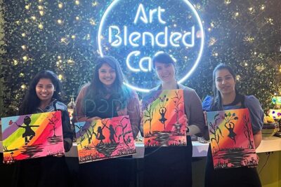 Paint and Sip Classes Sydney: Acrylic Art, Canvas & Wine - The 6:00 pm flow: How the evening typically runs