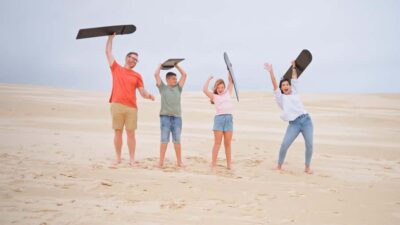 Port Stephens: Dolphin Cruise, Lunch, Koalas & Sandboarding - The Nelson Bay dolphin cruise: 140 bottle-nose dolphins and real storytelling