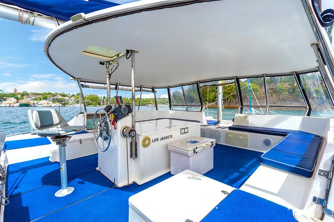 Private Catamaran Hire on Sydney Harbour - Getting on board: pickup, mobile ticket, and where the trip starts
