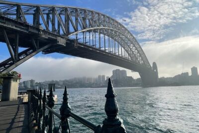 Private City Tour: Best of Sydney - Harbour Bridge approach: views from Hickson Road Reserve and the bridge walk