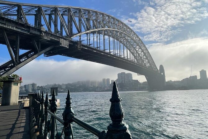 Private City Tour: Best of Sydney - Harbour Bridge approach: views from Hickson Road Reserve and the bridge walk