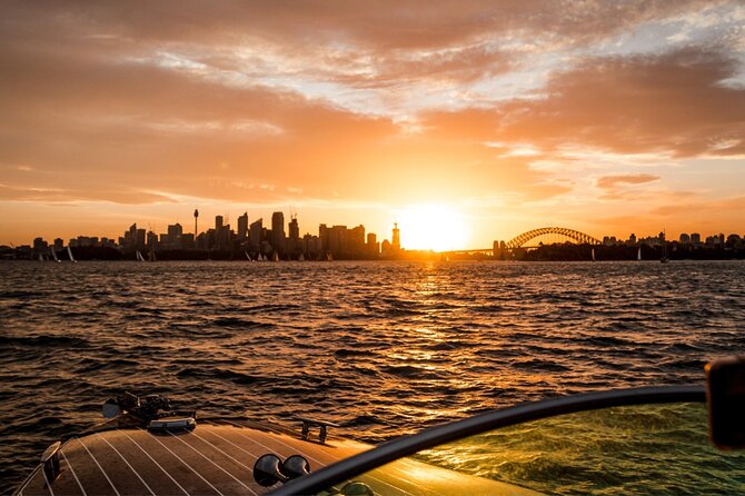 Private Sunset Cruise on Sydney Harbour for up to Six Guests - From Darling Harbour at 6:00 pm: Timing for Sydney’s Golden Hour