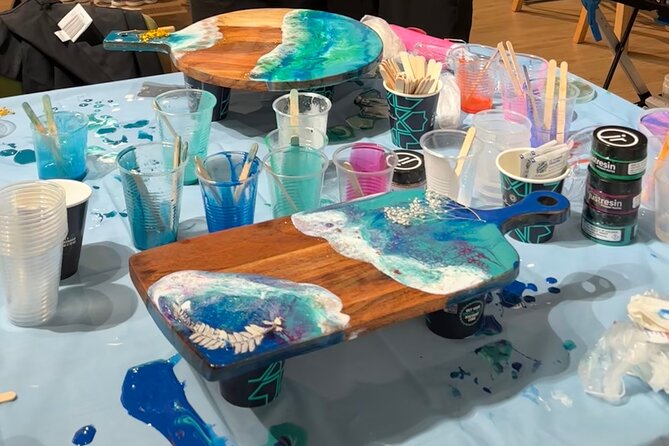 Resin Art Classes Sydney: Cheeseboards & Coasters - Practical tips for a smooth session in Sydney