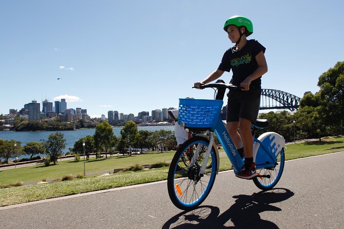 Self Guided Electric Bike Tour of Sydney - Green breaks with Royal Botanic Garden and Mrs Macquarie’s Chair
