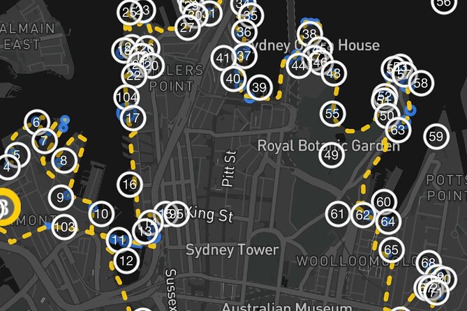 Self Guided Electric Bike Tour of Sydney - Following a clockwise loop through Sydney’s most efficient corridors