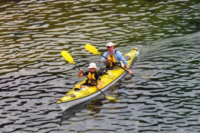 Self-Guided Sydney Middle Harbour Kayak 3 Hour Tour by Double Kayak - Your kayak setup: double deluxe sea kayaks made for easy control