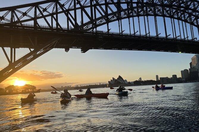 Sunrise Paddle Session on Syndey Harbour (single kayak) - Sydney Opera House Photo Time: Icon in the Frame, Not in the Crowd