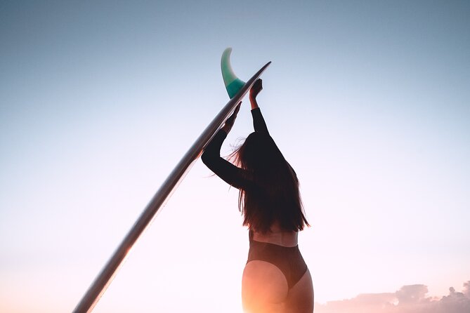 Sunrise & Surf Beach Lifestyle Photoshoot - Props, outfits, and the surfboard option that makes photos feel local
