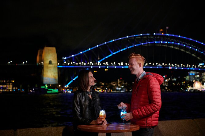 Sydney by Night | Private Luxury Night Tour | 3 Hour Tour | Includes Supper - Woolloomooloo Wharf and The Rocks: where history meets nighttime mood