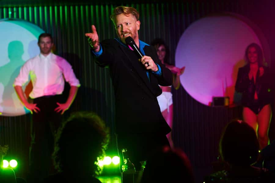 Sydney: Cabaret Dinner Show at the Honeycomb Club - The two-course dinner: set entrée plus a main from three choices