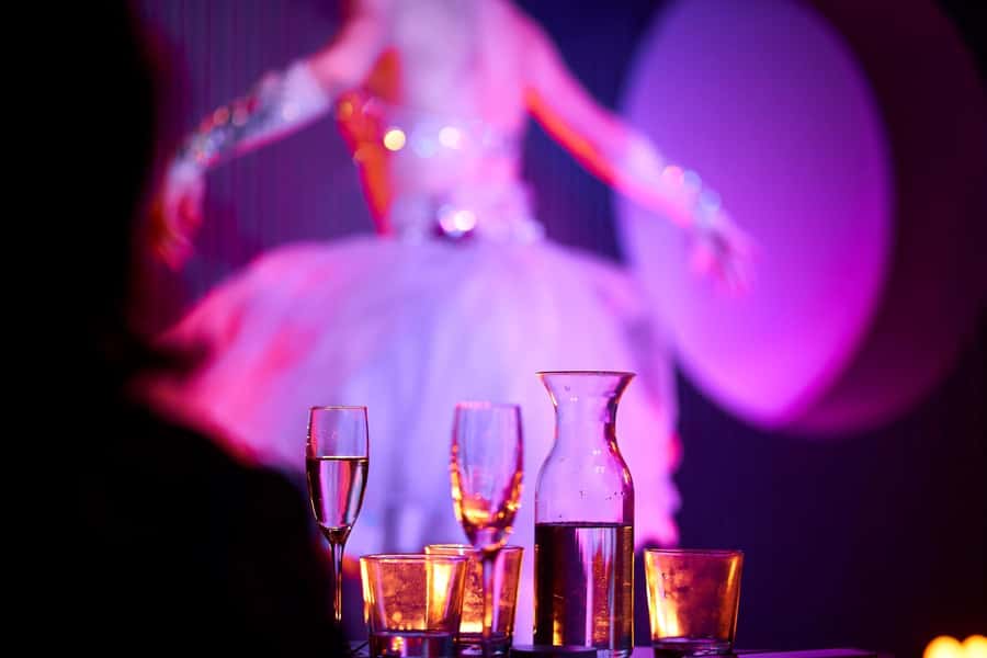 Sydney: Cabaret Dinner Show at the Honeycomb Club - The show itself: burlesque-cabaret, comedy, singing, magic, acrobatics