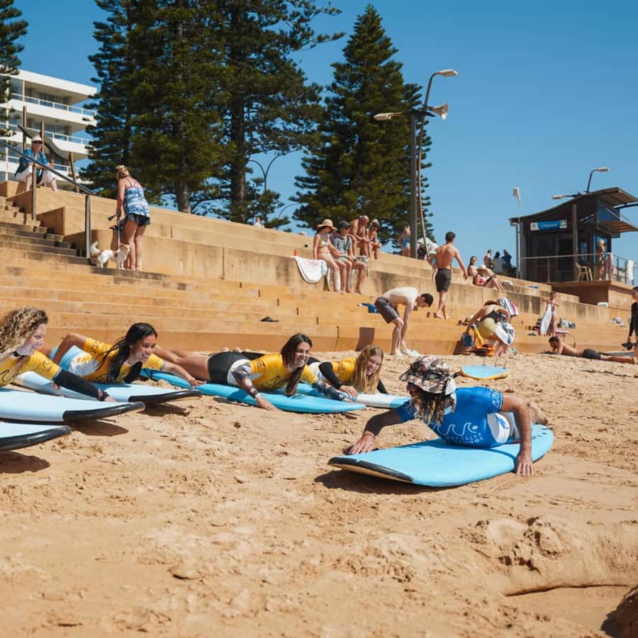 Sydney: Dee Why Beach Group Surfing Lesson - Where You Start: Dee Why Surf Life Saving Club (And How Not to Get Lost)