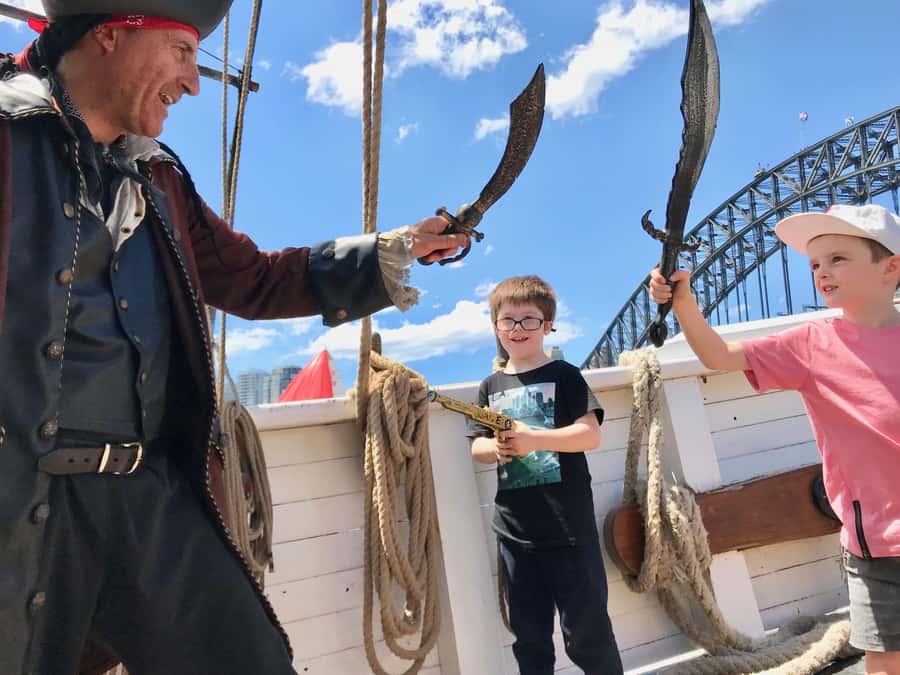 Sydney Harbor: Theatrical Pirates Cruise - Hoist, steer, and climb expectations (what you’ll likely do)