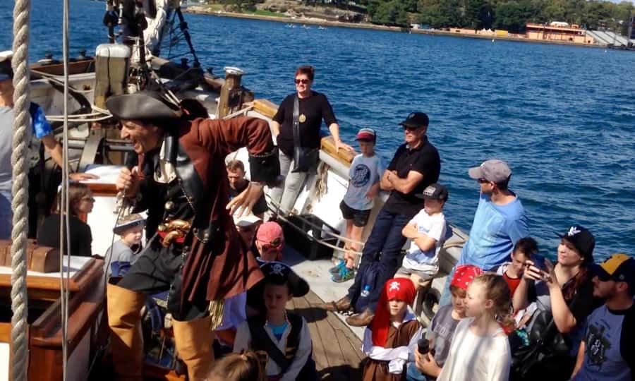 Sydney Harbor: Theatrical Pirates Cruise - Sydney Harbour sights from a historic tall ship