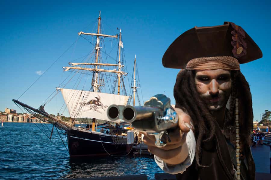 Sydney Harbor: Theatrical Pirates Cruise - Where the cruise starts: Campbell’s Cove in The Rocks