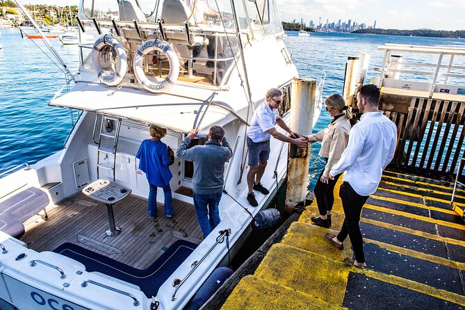 Sydney Harbour Progressive Long Lunch Cruise - Getting on and off: the one practical friction point