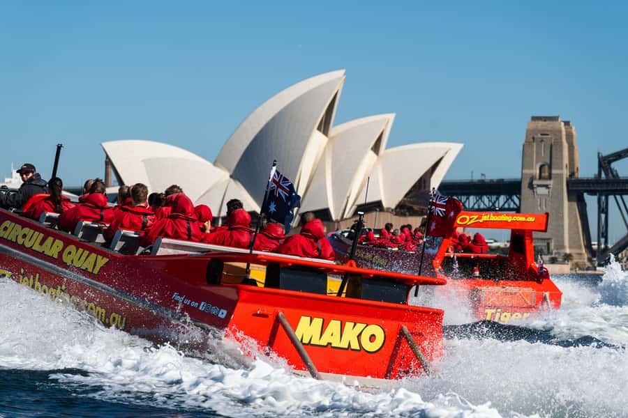 Sydney: Jet Boat Adventure Ride from Circular Quay - Circular Quay to full throttle: what the start feels like