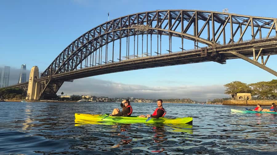 Sydney Sunrise Private Kayak – Opera House & Harbour Bridge - The Small-Group Guide Approach for Beginners (Desmond-Style)