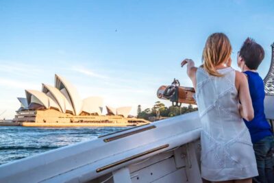 Sydney: Tall Ship Harbour Twilight Dinner Cruise - Your 2-hour twilight route: Campbell’s Cove to the harbor sights