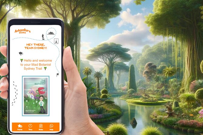 Sydney - The Mad Botanist Scavenger Hunt For Kids & Families. - Stop One: Explore the Magical Botanic Gardens Through Cryptic Clues