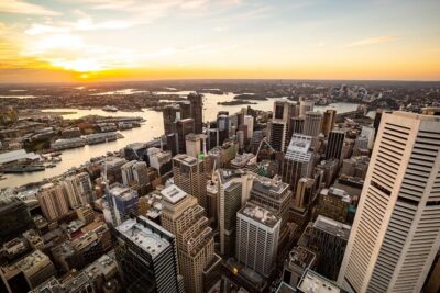 Sydney Tower Eye Ticket - Getting up there: the elevator ride and first impressions