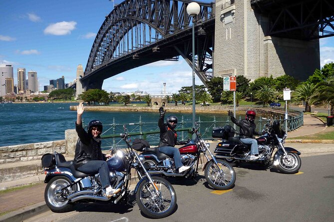 The 3 Bridges Harley Tour - see the main iconic bridges of Sydney on a Harley - Bay Run and Iron Cove: a break from pure landmark riding