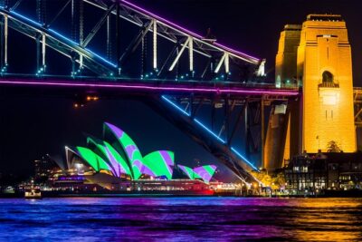 Vivid 90-Minute Sydney Harbour Catamaran Cruise with BYO Drinks - Pier 2, Walsh Bay: the one part you should plan carefully