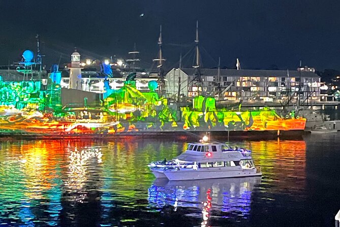 Vivid 90-Minute Sydney Harbour Intimate Catamaran Cruise with Canapes - Fleetwing II onboard: comfort details that matter at night